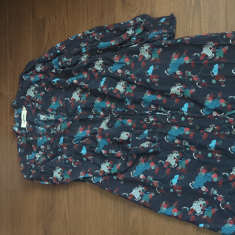 Cefinn Midi Length Silk Dress - Picture 10 of 15